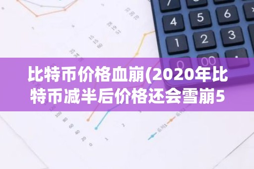 比特币价格血崩(2020年比特币减半后价格还会雪崩5000美金以下吗)