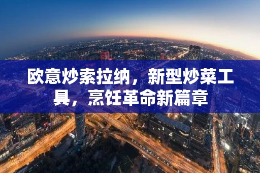 欧意炒索拉纳，新型炒菜工具，烹饪革命新篇章