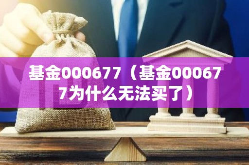 基金000677（基金000677为什么无法买了）