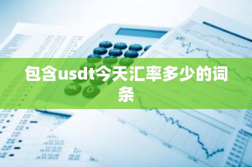 包含usdt今天汇率多少的词条