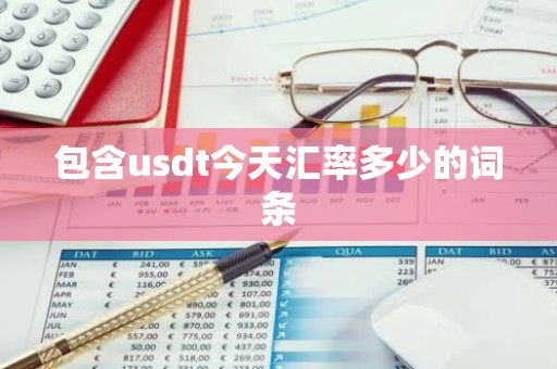 包含usdt今天汇率多少的词条