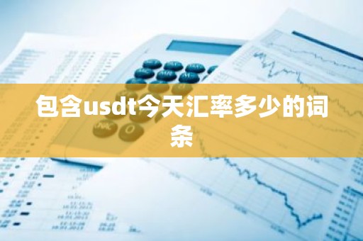包含usdt今天汇率多少的词条