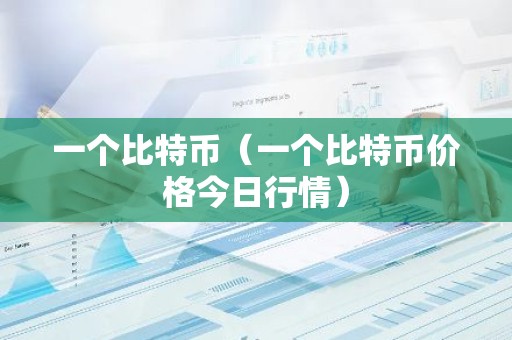 一个比特币（一个比特币价格今日行情）