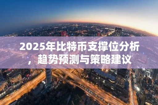2025年比特币支撑位分析，趋势预测与策略建议