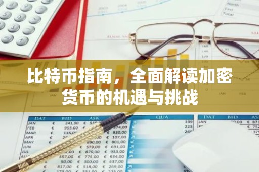 比特币指南，全面解读加密货币的机遇与挑战