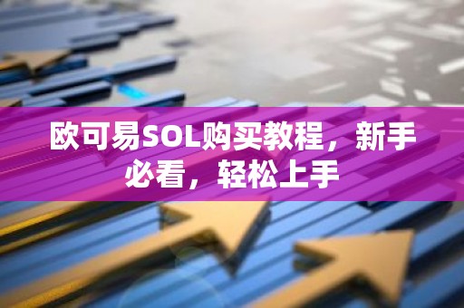 欧可易SOL购买教程，新手必看，轻松上手