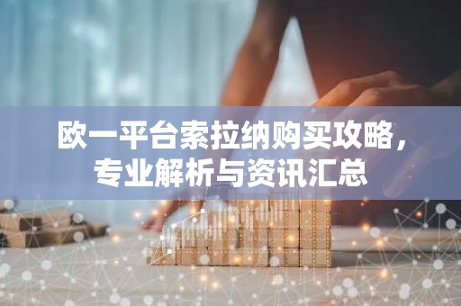 欧一平台索拉纳购买攻略，专业解析与资讯汇总