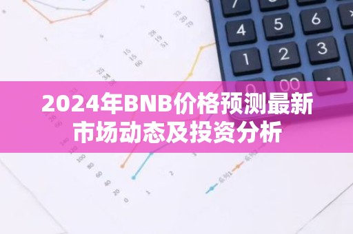 2024年BNB价格预测最新市场动态及投资分析