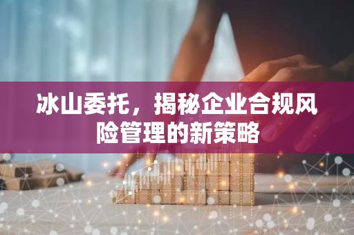冰山委托，揭秘企业合规风险管理的新策略