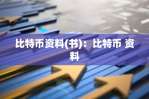 比特币资料(书)：比特币 资料