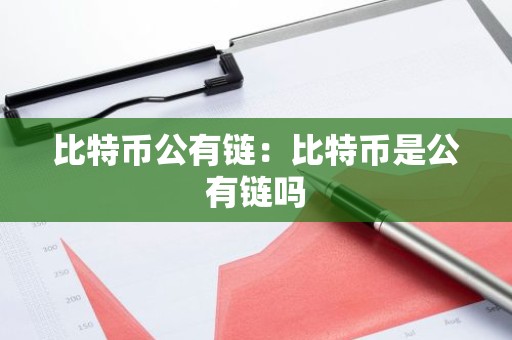 比特币公有链：比特币是公有链吗