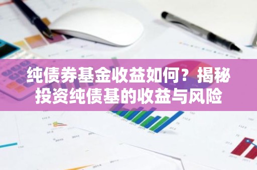纯债券基金收益如何？揭秘投资纯债基的收益与风险