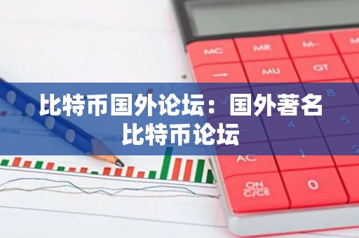 比特币国外论坛：国外著名比特币论坛