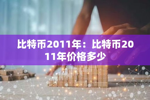 比特币2011年：比特币2011年价格多少