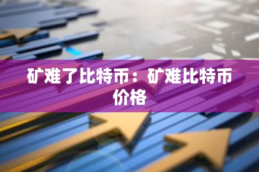 矿难了比特币：矿难比特币价格