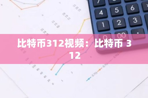 比特币312视频：比特币 312