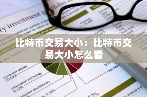 比特币交易大小：比特币交易大小怎么看