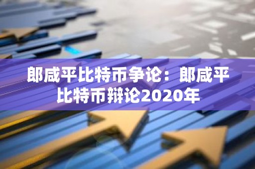 郎咸平比特币争论：郎咸平比特币辩论2020年