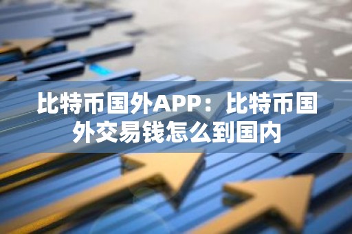 比特币国外APP：比特币国外交易钱怎么到国内