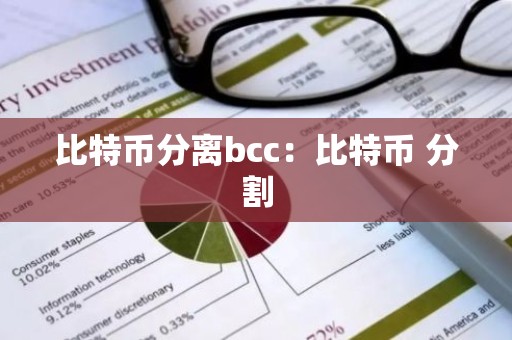 比特币分离bcc：比特币 分割