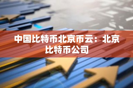 中国比特币北京币云：北京比特币公司