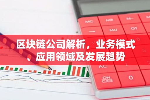 区块链公司解析，业务模式、应用领域及发展趋势