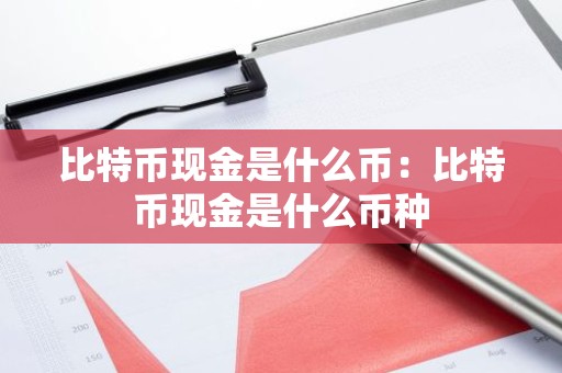 比特币现金是什么币：比特币现金是什么币种
