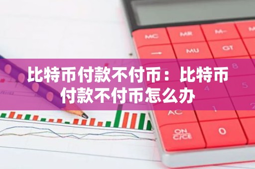 比特币付款不付币：比特币付款不付币怎么办