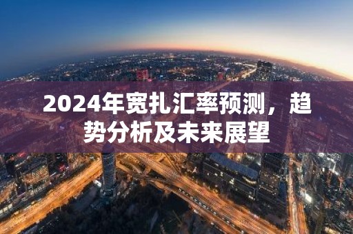 2024年宽扎汇率预测，趋势分析及未来展望