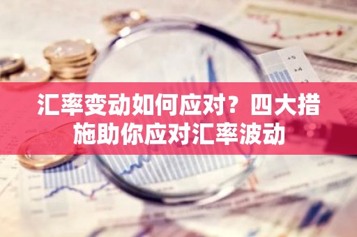 汇率变动如何应对？四大措施助你应对汇率波动