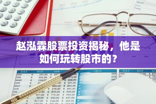 赵泓霖股票投资揭秘，他是如何玩转股市的？