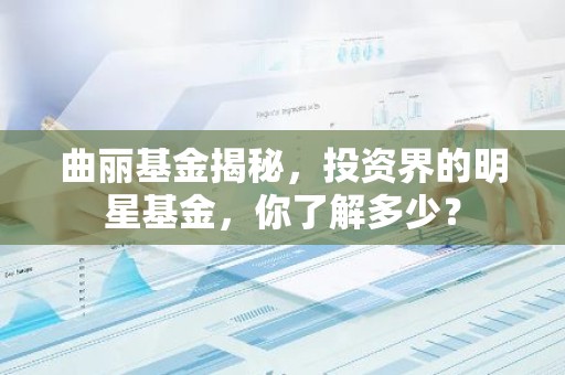 曲丽基金揭秘，投资界的明星基金，你了解多少？