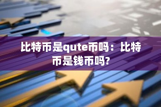 比特币是qute币吗：比特币是钱币吗?