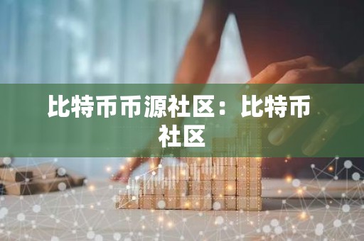 比特币币源社区：比特币 社区