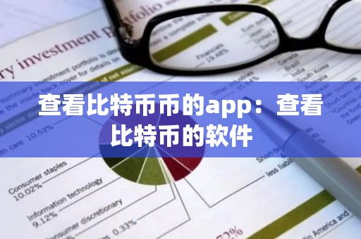 查看比特币币的app：查看比特币的软件
