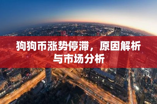 狗狗币涨势停滞，原因解析与市场分析