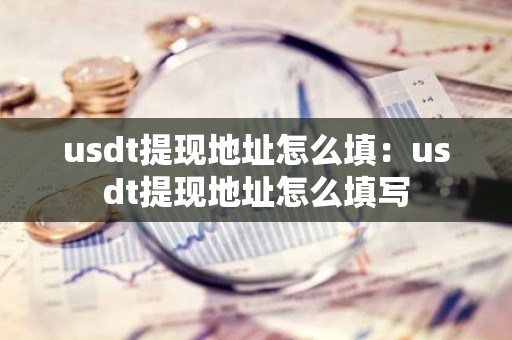 usdt提现地址怎么填：usdt提现地址怎么填写