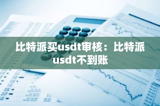 比特派买usdt审核：比特派usdt不到账