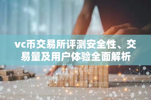 vc币交易所评测安全性、交易量及用户体验全面解析
