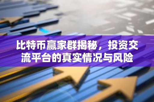 比特币赢家群揭秘，投资交流平台的真实情况与风险