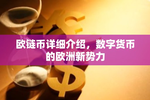 欧链币详细介绍，数字货币的欧洲新势力