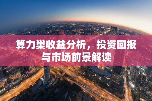 算力巢收益分析，投资回报与市场前景解读