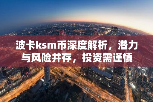 波卡ksm币深度解析，潜力与风险并存，投资需谨慎