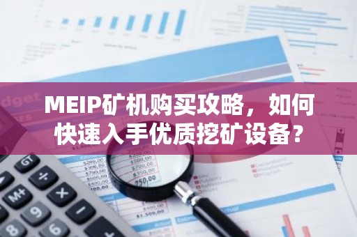 MEIP矿机购买攻略，如何快速入手优质挖矿设备？