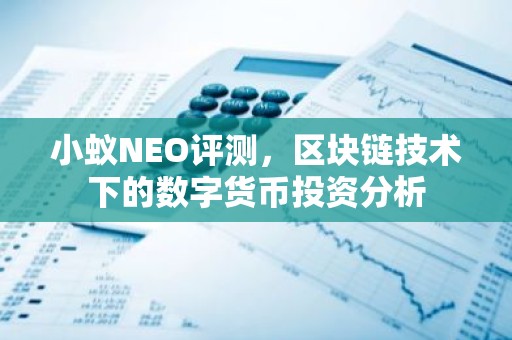 小蚁NEO评测，区块链技术下的数字货币投资分析