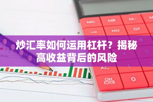 炒汇率如何运用杠杆？揭秘高收益背后的风险