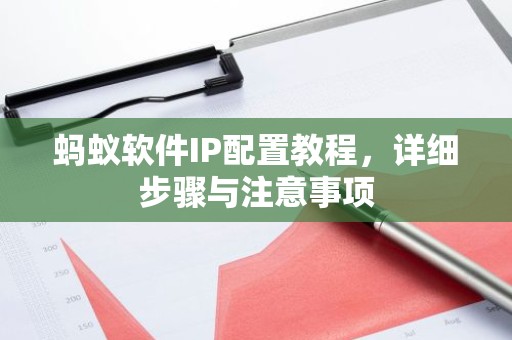 蚂蚁软件IP配置教程，详细步骤与注意事项