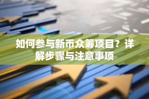 如何参与新币众筹项目？详解步骤与注意事项
