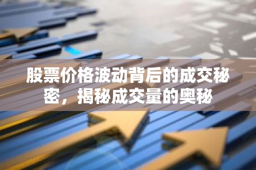 股票价格波动背后的成交秘密，揭秘成交量的奥秘