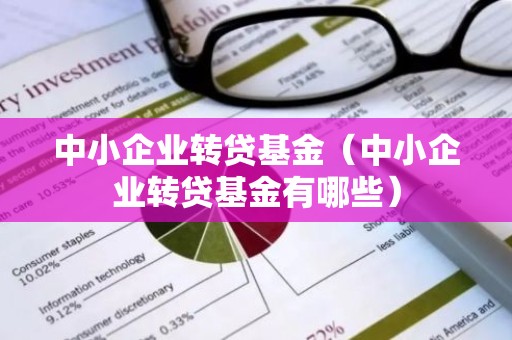 中小企业转贷基金（中小企业转贷基金有哪些）